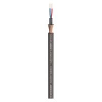 SOMMER CABLE SC-CLUB BLACK ZILK; AES/EBU 2 x 0,25 mm2; S-PVC O 7,30 mm; czarny